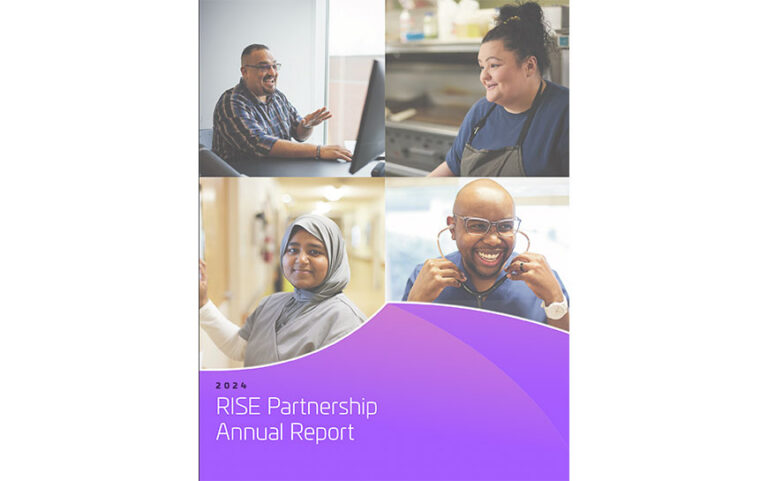 Rise Partnership Annual Report Cover