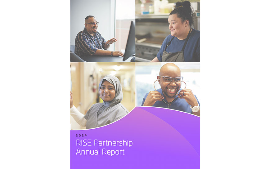 Rise Partnership Annual Report Cover